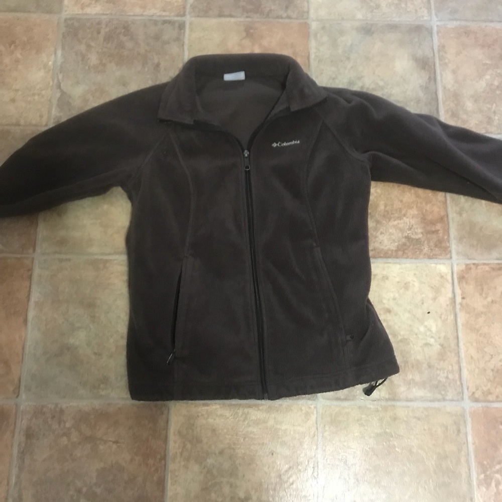 Brown Columbia fleece